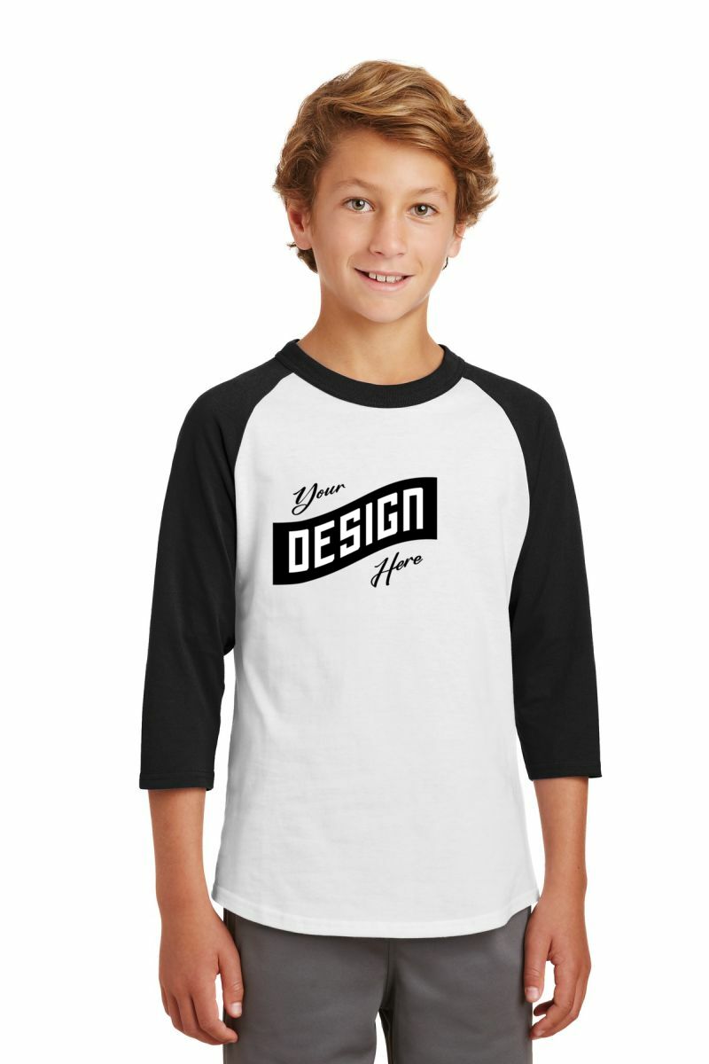 Sport-Tek ®  Youth Colorblock Raglan Jersey