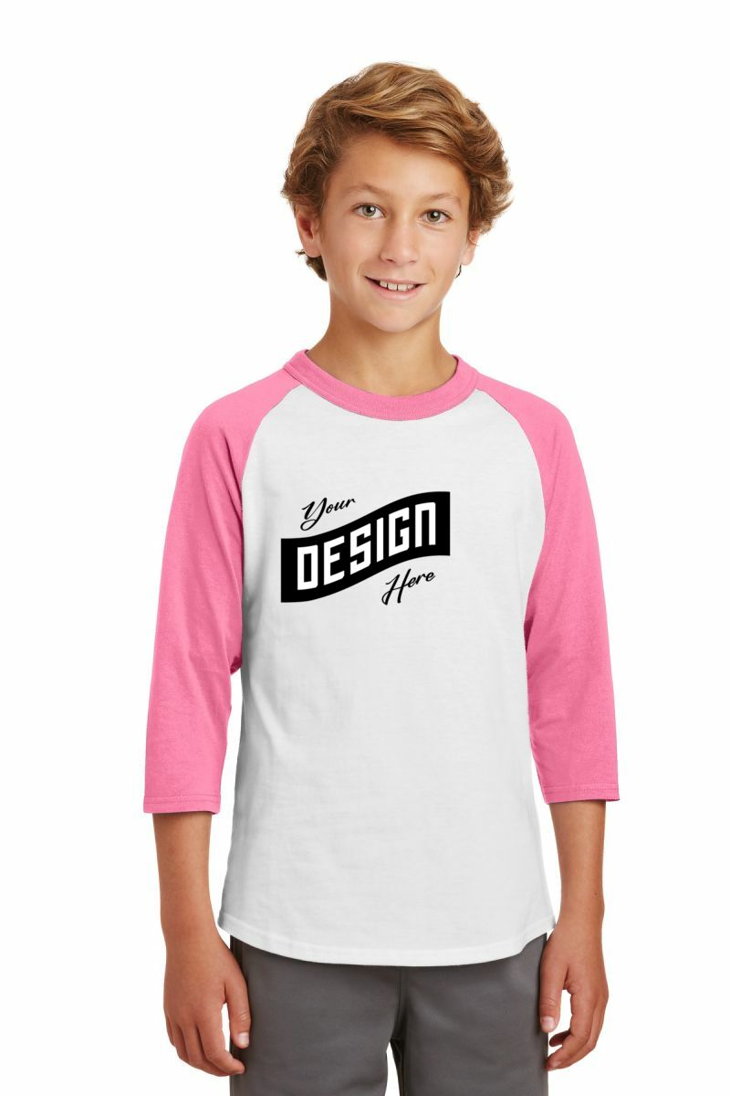 Sport-Tek ®  Youth Colorblock Raglan Jersey