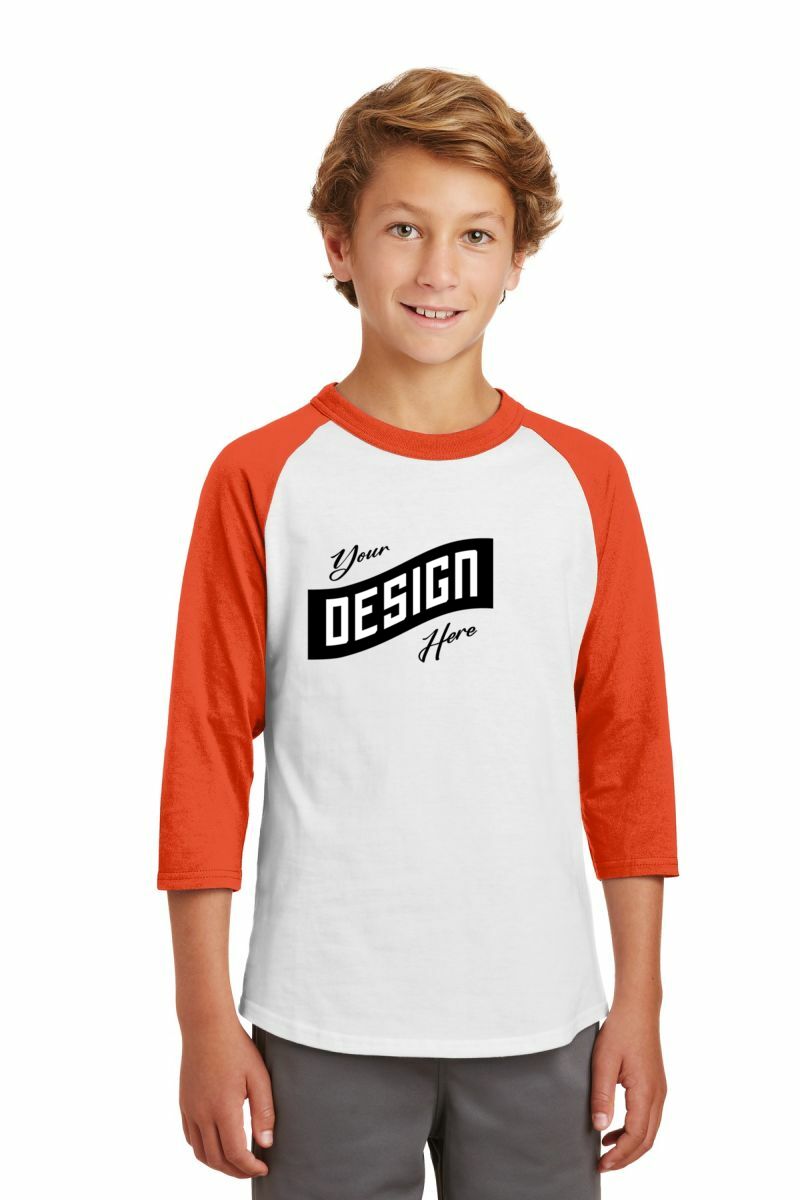 Sport-Tek ®  Youth Colorblock Raglan Jersey