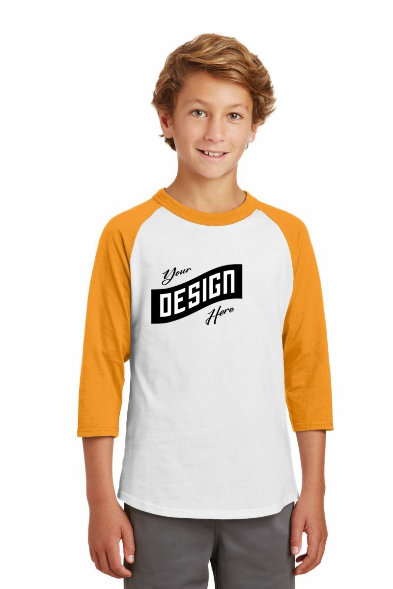 Sport-Tek ®  Youth Colorblock Raglan Jersey