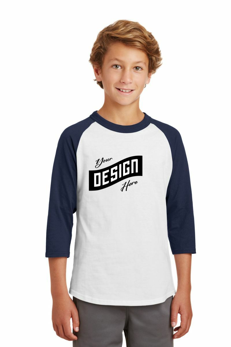 Sport-Tek ®  Youth Colorblock Raglan Jersey