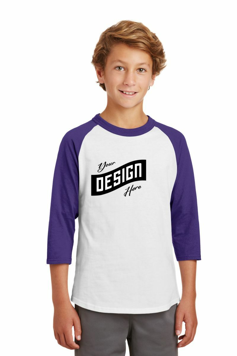 Sport-Tek ®  Youth Colorblock Raglan Jersey