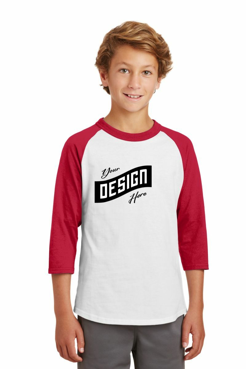 Sport-Tek ®  Youth Colorblock Raglan Jersey
