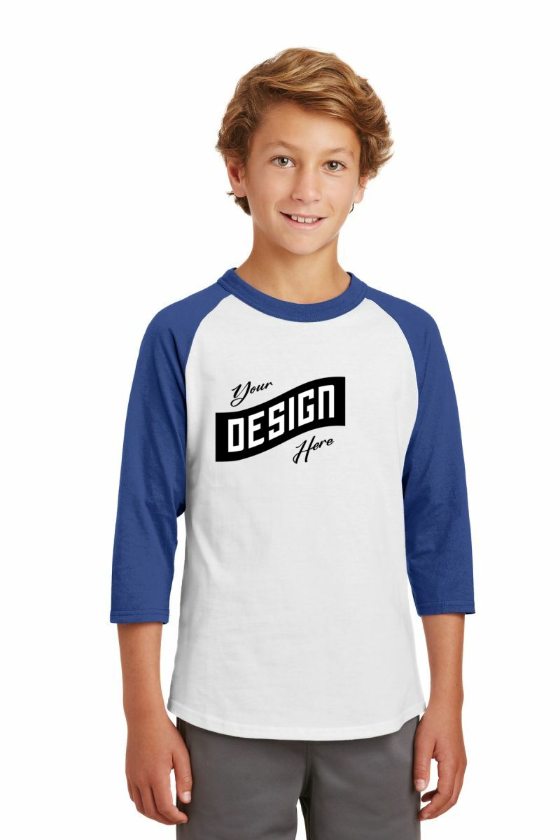Sport-Tek ®  Youth Colorblock Raglan Jersey