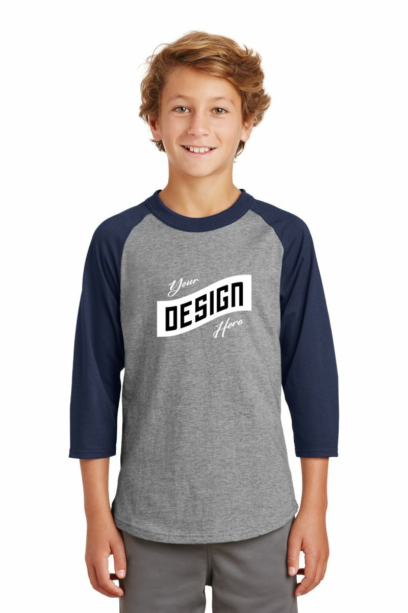 Sport-Tek ®  Youth Colorblock Raglan Jersey