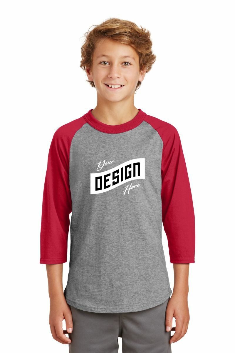 Sport-Tek ®  Youth Colorblock Raglan Jersey
