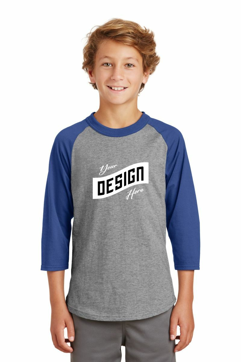 Sport-Tek ®  Youth Colorblock Raglan Jersey