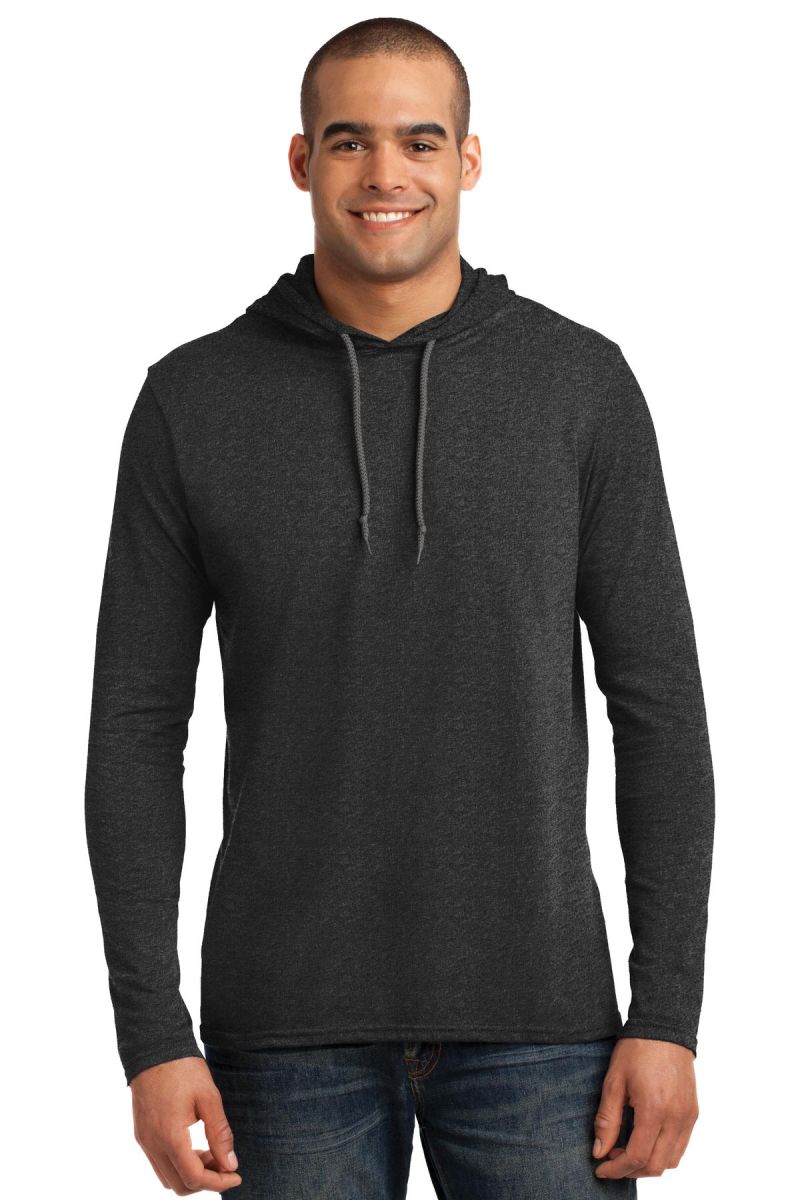  DISCONTINUED  Gildan ®  100% Ring Spun Cotton Long Sleeve Hooded T-Shirt