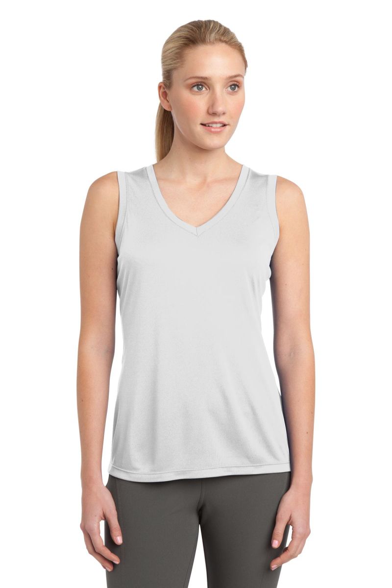 Sport-Tek ®  Women's Sleeveless PosiCharge ®  Competitor™ V-Neck Tee