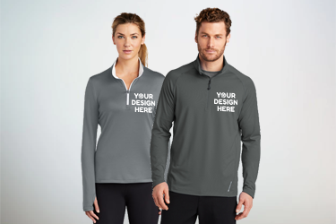 Quarter Zip Performance Shirts