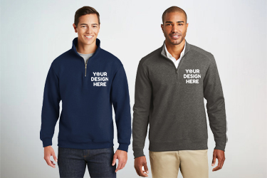 Quarter Zip Up Pullovers